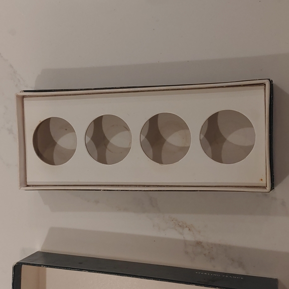 Christofle Cardeilhac Sterling Silver (0.950) Salt Shakers Vintage from France - Picture 9 of 11